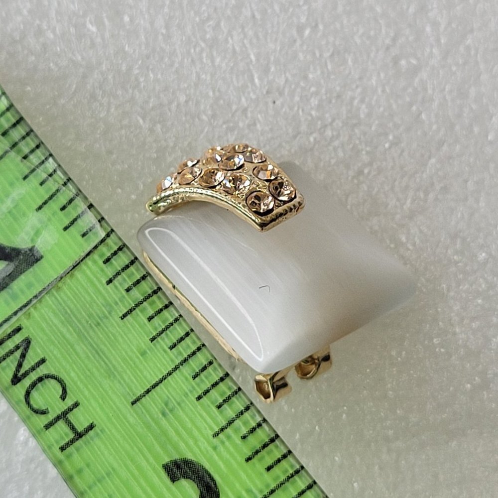 Cufflink Style Earrings - Picture 6 of 11
